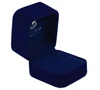vintage velvet jewelry box for single ring