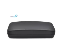 

HD001 stock eco black material reach standard optical eyewear glasses case with custom logo