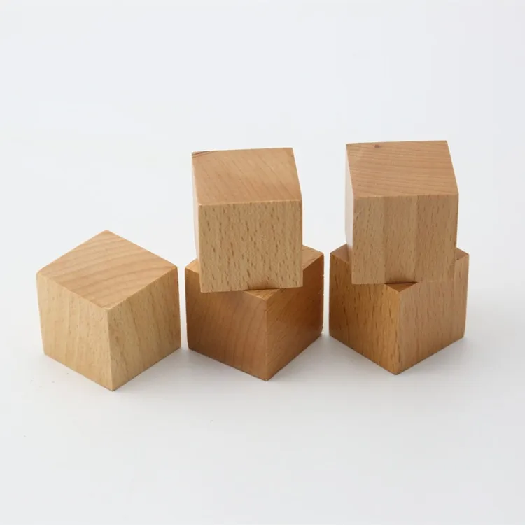 hot selling square beech wood block
