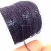 Wholesale Brass Fashion Shinny Black Flat Cable Chain Soldered Welded Oval Link