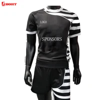 

OEM durable fully sublimated rugby uniforms rugby jersey rugby shirts