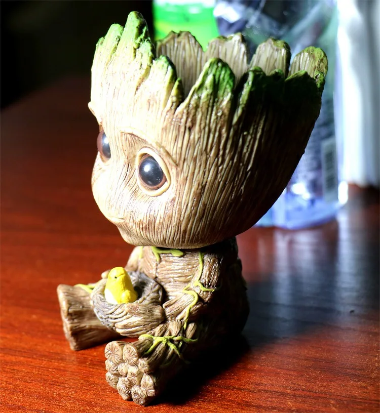 15CM Tree Man Baby Groot Action Figure Guardians of the Galaxy Model Doll Toy 