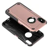 Luxury accessories 2 in 1 phone case for iphone X 8 7 6 case protective mobile phone back cover for iphone 8 7 plus armor case