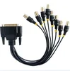 DB25 VGA male to 8 BNC Female Cable VGA To BNC Connector
