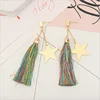New design high quality earring fashion bohemian long tassel earring
