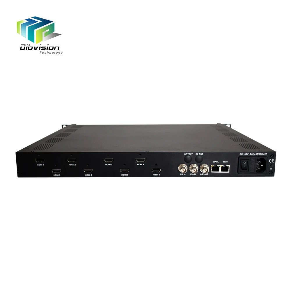 

8 channels SDI HD H.264 encoder video ip for Cable and DTH satellite operators