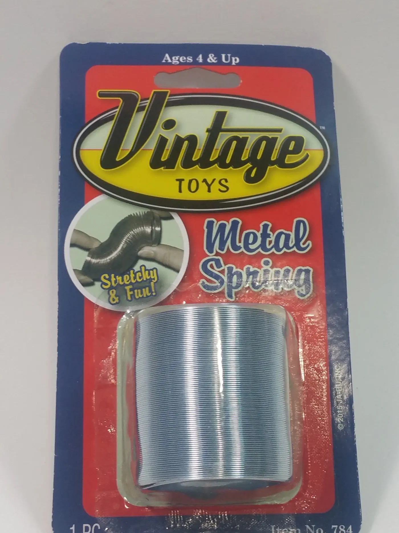 Slink-E Vintage Toys Retro Metal Stretchy Spring Unisex Toy
