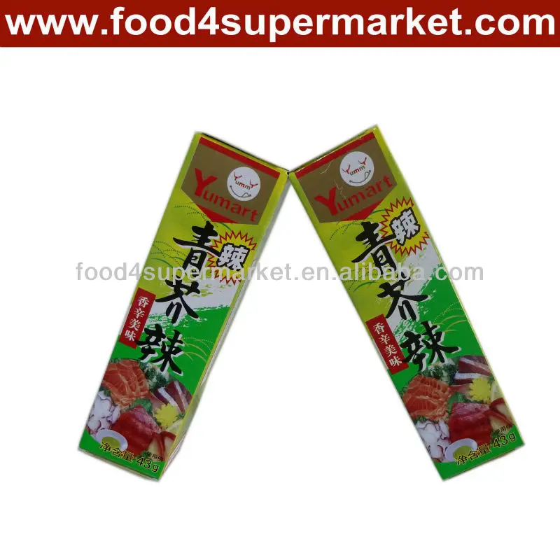 
Wasabi paste in tube 43g for sushi dishes 