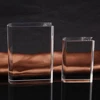 New 2019 Hot Sale Clear Glass Printing Paper Weight Excellent Crystal Block Color Image Wholesale