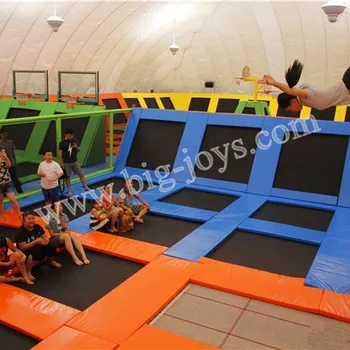 Bj Gxtp16081629 Cheap Trampoline Park Equipment 40ft