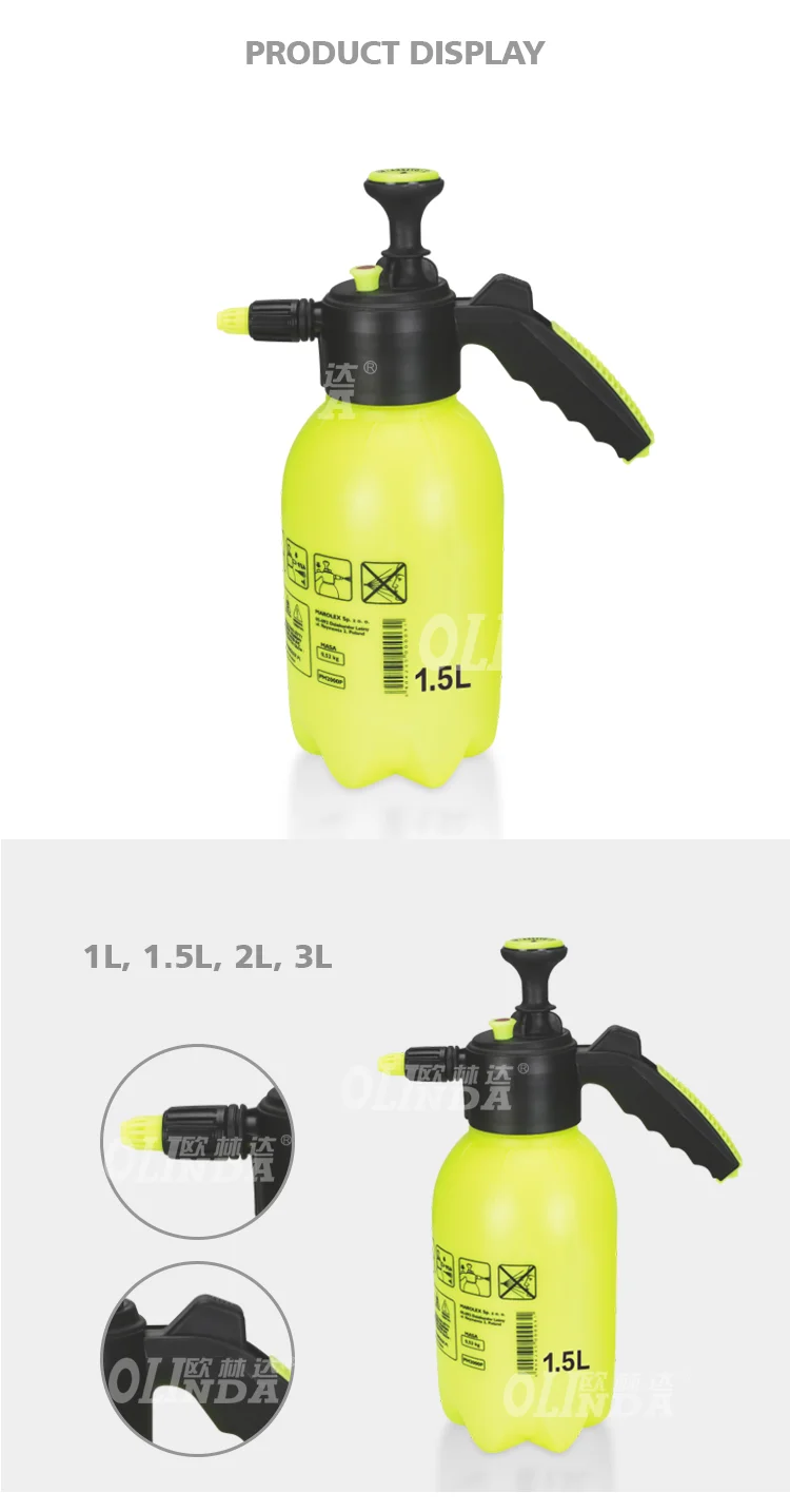 All size garden portable plastic spray pump mini hand high pressure bottle water sprayer agricultural