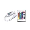 12-24v RGB/RGBW/RGB+CCT mini wifi controller+IR 24Keys remote control LED strip