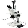 AmScope Supplies 3.5X-90X Zoom Stereo Microscope with 144-LED Ring Light + 9MP Digital USB Camera