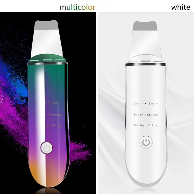 Professional Beauty Clean Equipment Face Care Tool Ultrasonic Skin Pore Ance Facial Lift Removal Peeling Machine
