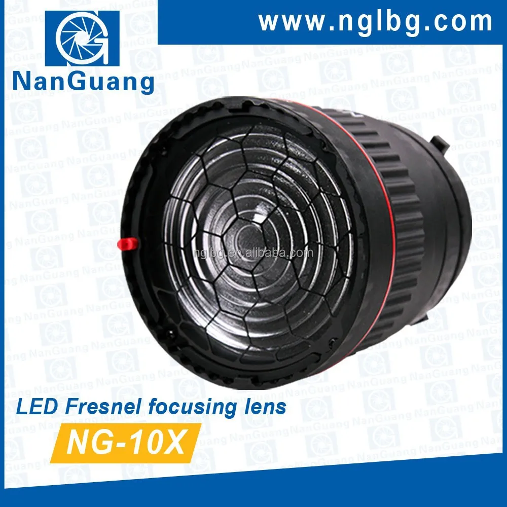 Nanguang NG-10X Professional Fresnel focusing lens for LED or Flash studio light
