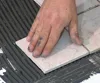 Marble tile adhesive grout