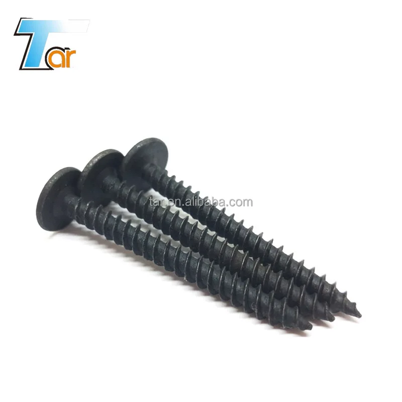 
modified truss head screw zinc /wafer head screw/k-lath head 