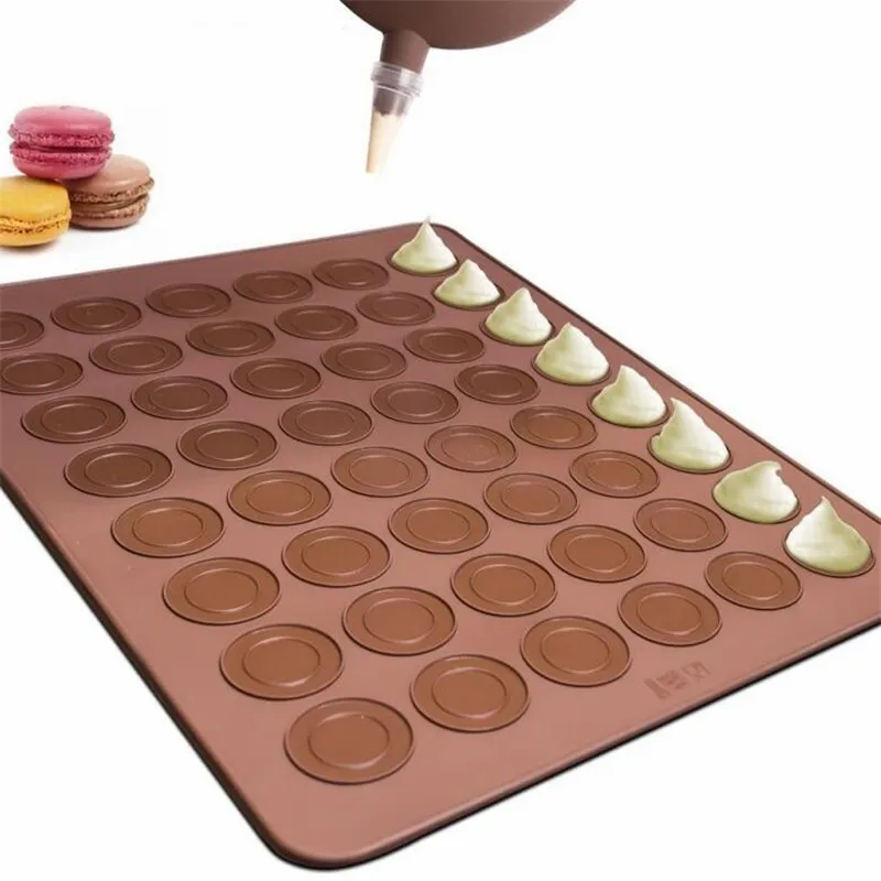 Silicone Macaroon Pastry Baking Sheet Mold Macaroon Mat Buy Silicone