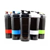 Protein Joyshaker Shaker Bottle Post Workout Compartment Mixer Joyshaker Shaker Bottle for Protein Mixes water bottle shaker17oz