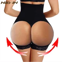 

HEXIN Steel Boned Butt Lifter High Waist Shapers Butt Booty Lifter With Tummy Body Shaper Control Enhancer Waist Trainer Cincher