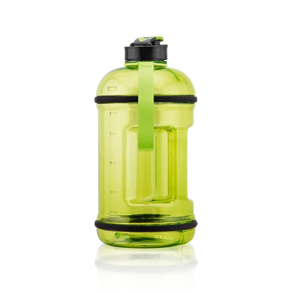 

Big capacity half gallon/one gallon/2.5l PETG water bottle with new handle