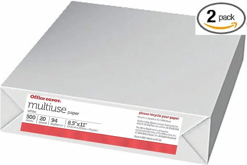 Buy Office Depot Brighter White Office Paper Multipurpose Copy