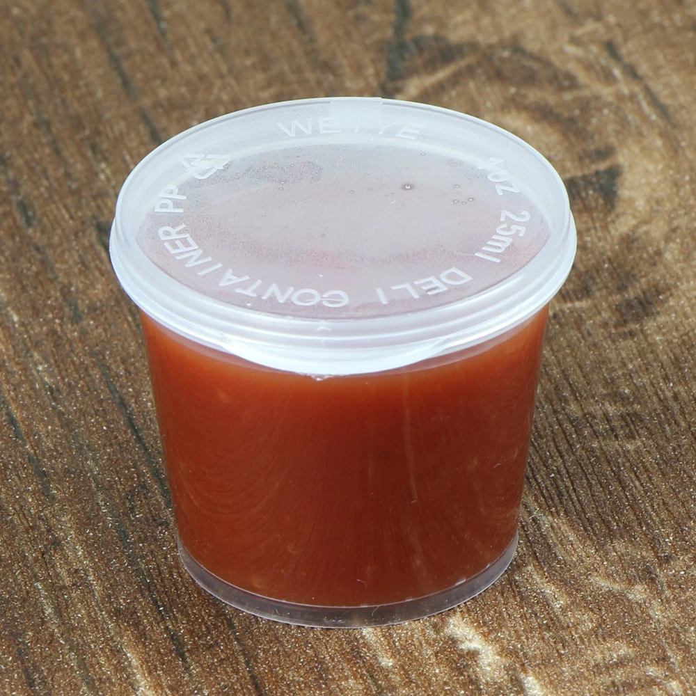 2oz 50ml Disposable Plastic Sauce Cup With Lid Buy Plastic Sauce Cup