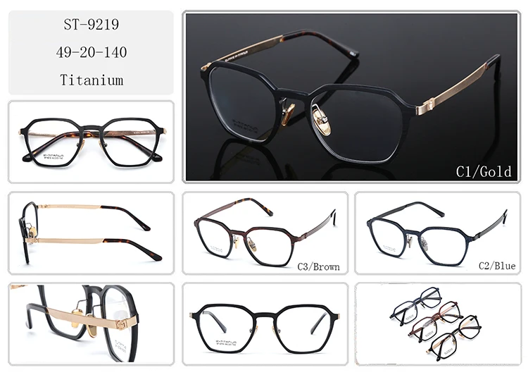 Ready Stock Super Quality Fashion Titanium Carbon Fiber Optical Glasses ...