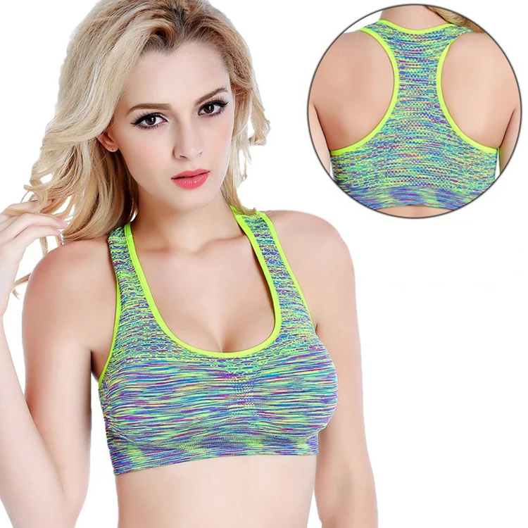 

Custom breathable leisure running fitness Top Wear washable yoga sports bra