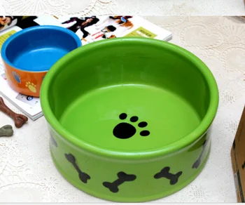 Haonai 8 Inch Big Stoneware Dog Bowl Dog Fish Dog Feeder Buy