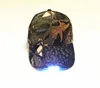 jiangrun blank led light baseball caps and hats