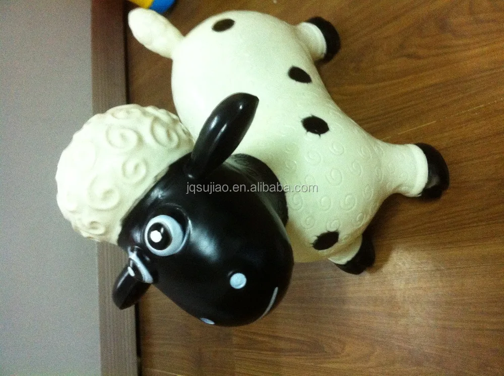 Inflatable Pvc Jumping Animal Toy Hopper Ball Shawn Sheep Buy Jumping Animal Toy,Large