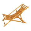 Refined style bamboo beach chair for sale, natural hand made bamboo furniture 100% handmade from Vietnam