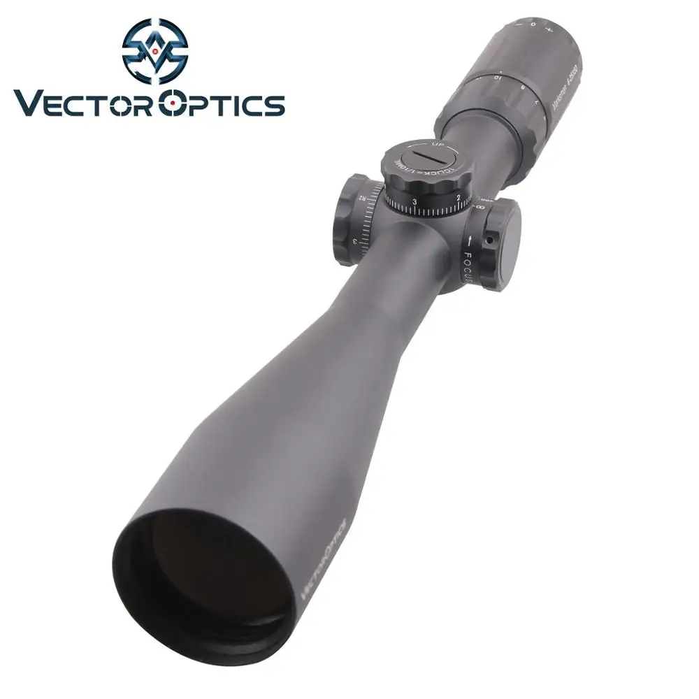 

Vector Optics Marksman 6-25x50 high light transmiss 1/10 Mil Adjustme reset to zero Rifle Scope with Picatinn ring for 12ga