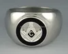 Blue red black enamel round plain AG symbol Freemason Masonic Rings designs