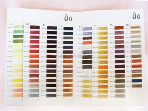 Embroidex Thread Color Chart