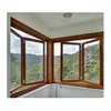 High quality well design customized size extrusion aluminum folding window