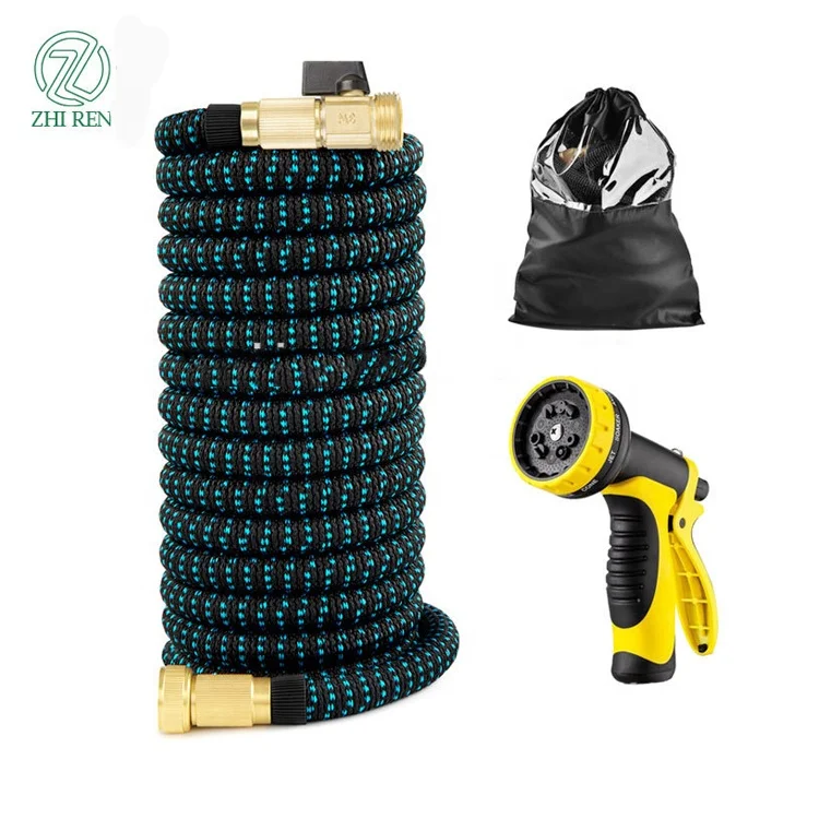 
Amazon Garden Car Wash Equipment 50FT flexible expandable water hose 