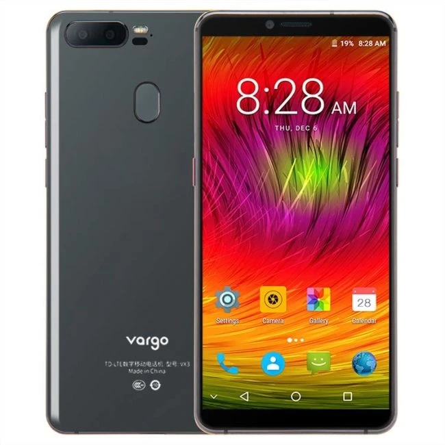 

VARGO ZHUO YUE 3 VX3, 6GB+128GB Fingerprint Identification, 5.7 inch Android 7.1 MTK6757 Octa Core up to 2.3GHz, N/a