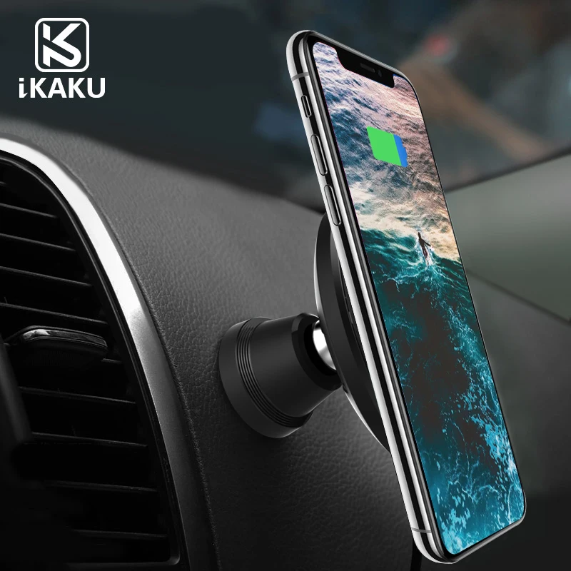 

Mobile phone car wireless charger car holder mount for qi charger apple iphone