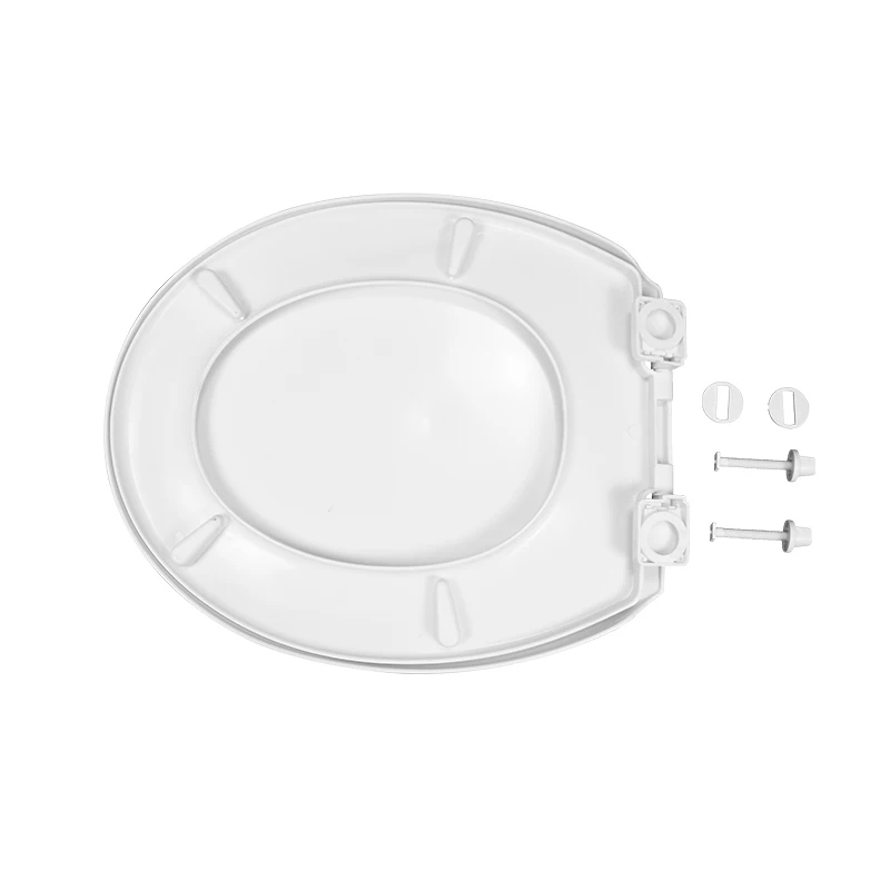 

MT834 Decorative item Ceramic feeling material from high to low toilet seat, White