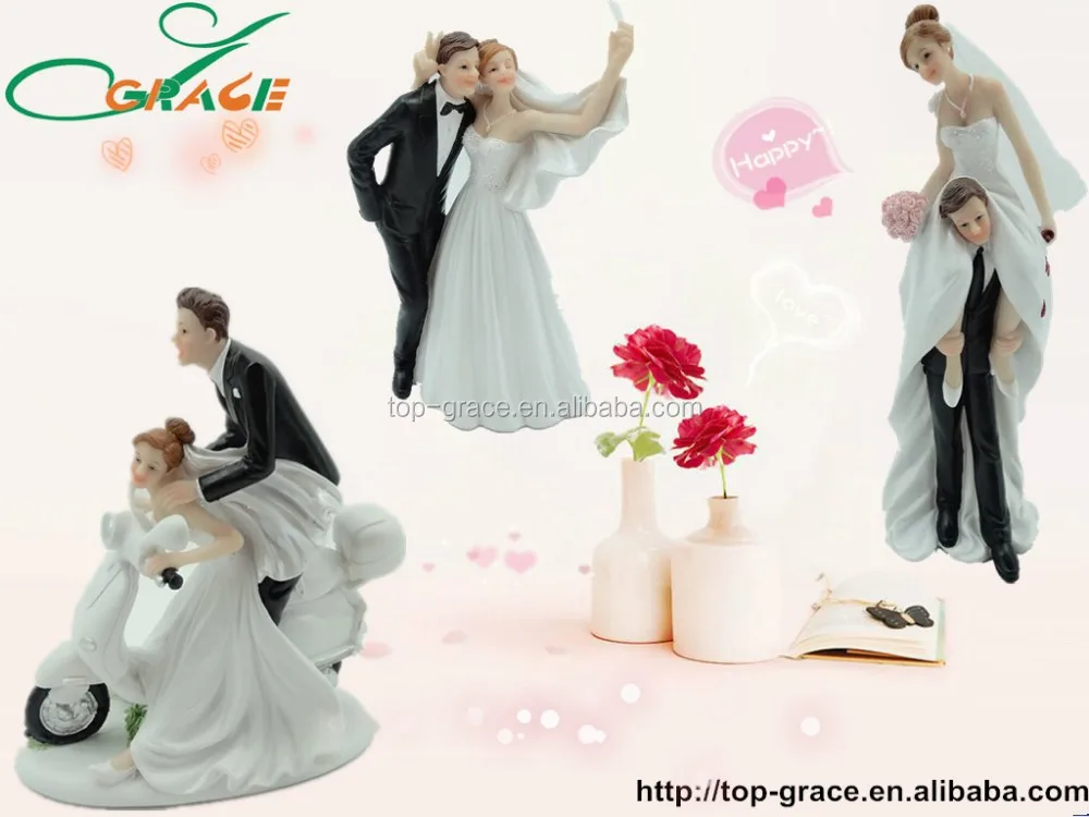 樹脂結婚式の贈り物面白いウエディングケーキトッパーレスリングカップル面白い結婚式 Buy 面白い結婚式 Product On Alibaba Com