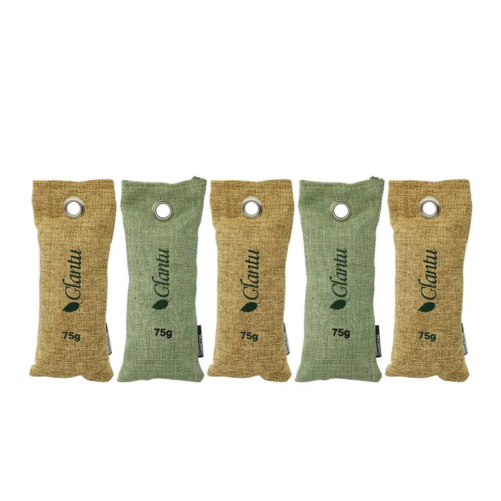 Reuse And Custom Charcoal Bag,Absorb Moisture Odor Activated Bamboo Bag