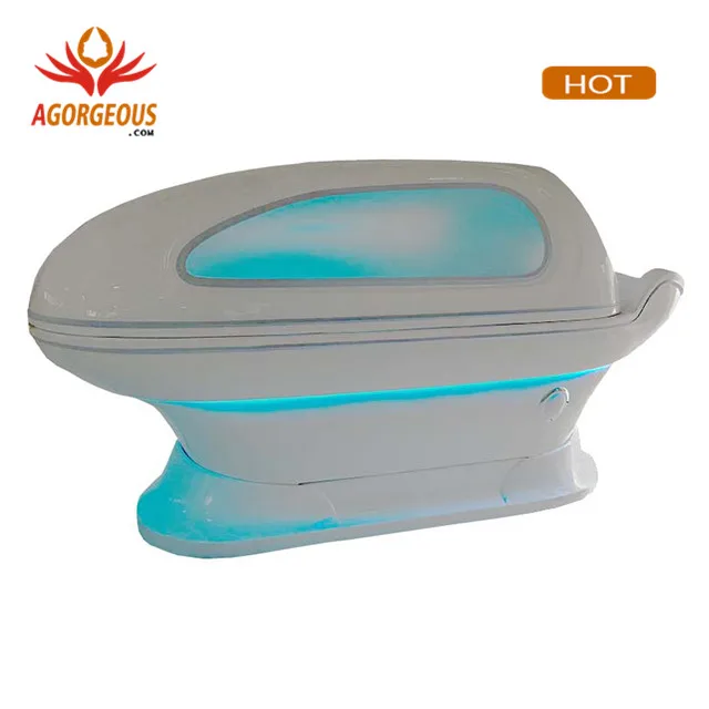 Multifunction 3 in 1 LED Light Spa Capsule + Hydrotherapy Water Massage + Wet Steam Sauna Chamber spa equipment