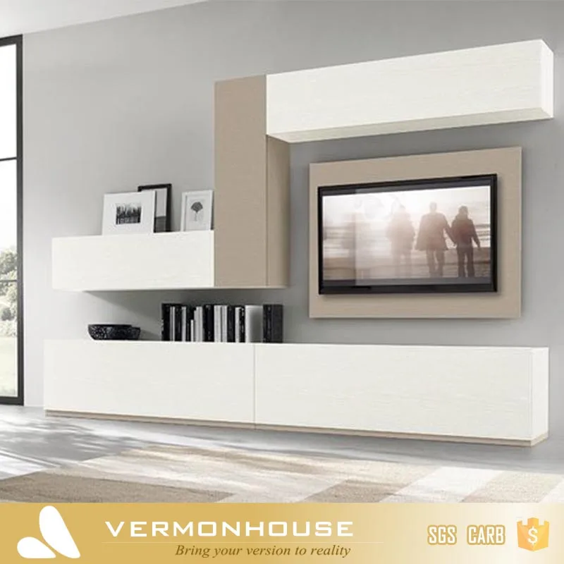 Vermonhouse High Gloss New Model Tv Lcd Wooden Cabinet Designs