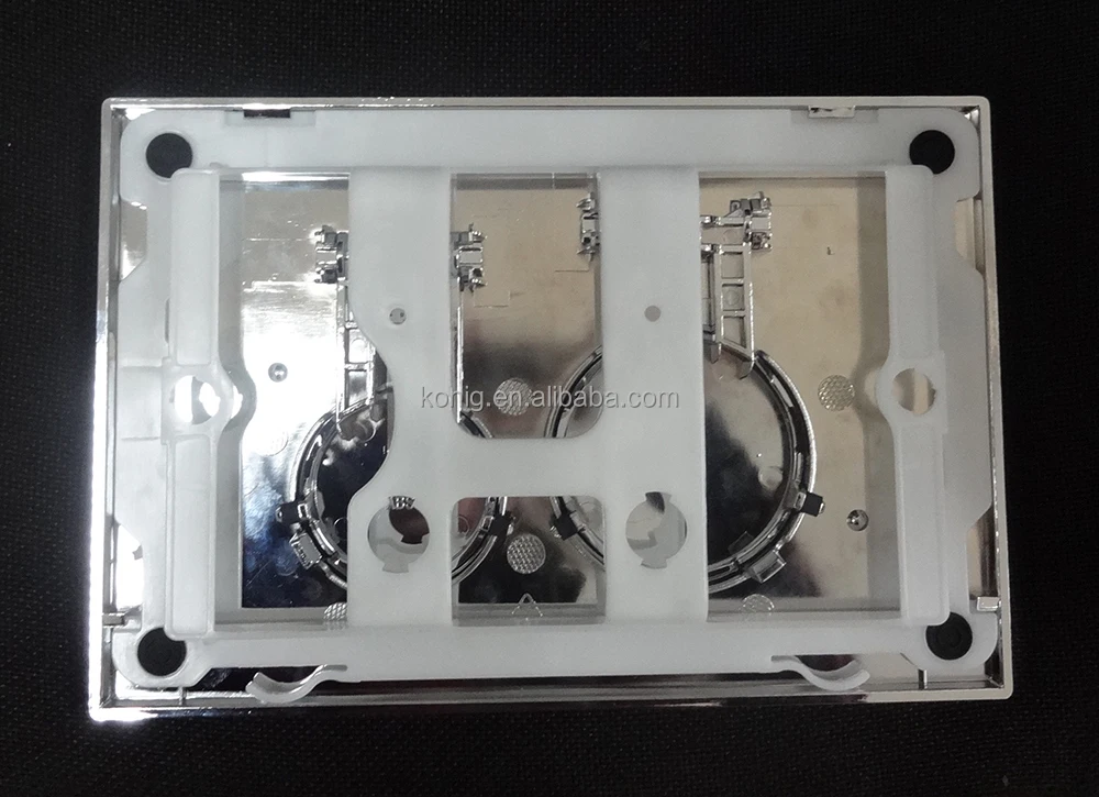 
Red glass dual flush actuator plate for concealed cistern- fit for Geberit concealed cistern 