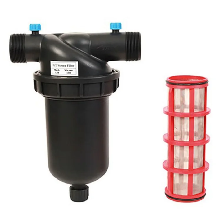 

Drip Irrigation System Water Filter for Agriculture, Black