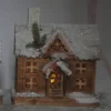 Seasonal decoration Led wooden house village for Christmas 70287