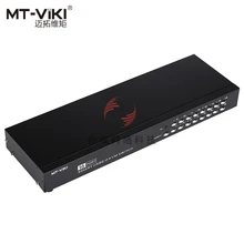 MT-1601UK-CH 16-port USB KVM Switch 16 input and 1 output with remote control, no cable