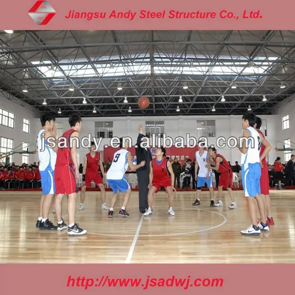 Prefabricated Light Steel Space Frame Sports Hall Construction